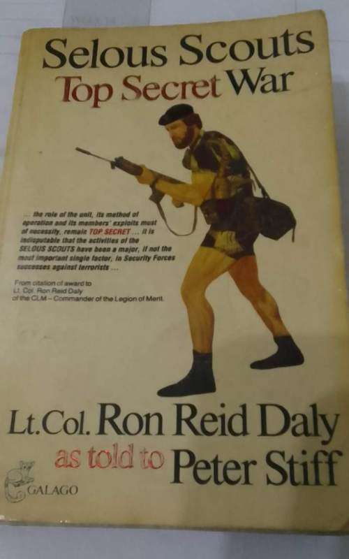 SELOUS SCOUTS - TOP SECRET WAR book by Peter Stiff