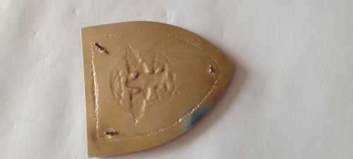 SADF 1 TACTICAL INTELLIGENCE REGIMENT SHOULDER FLASH  - with pins