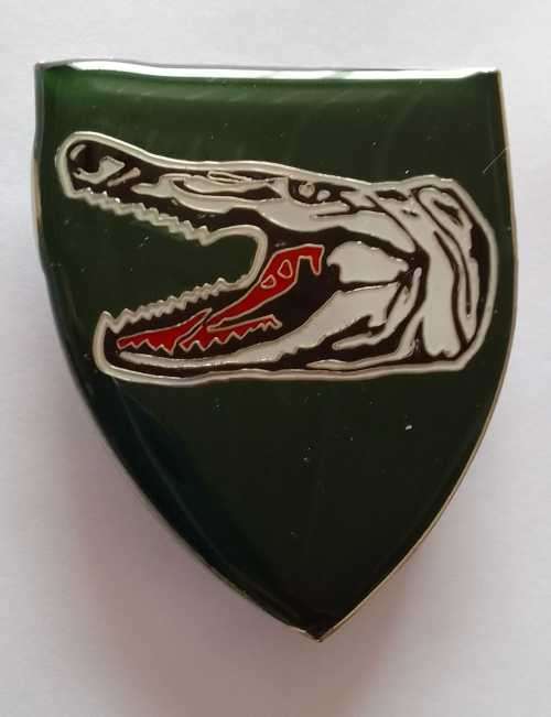 SADF LEBOMBO VLAKTE COMMANDO  SHOULDER FLASH - WITH PINS