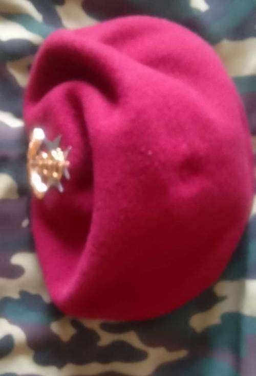 SADF MEDICAL CORPS BERET INCL. CAP BADGE