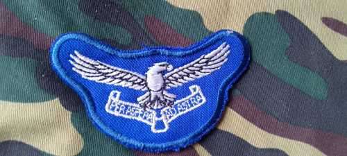 SA ARMY - SAAF EMBROIDERED CLOTH BADGE