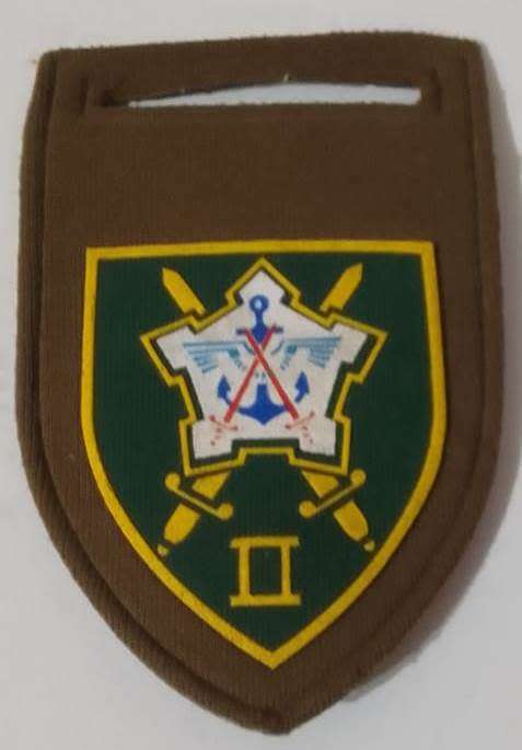 SADF/SA ARMY CHIEF OF STAFF INTELLIGENCE TUPPER FLASH --- with pin