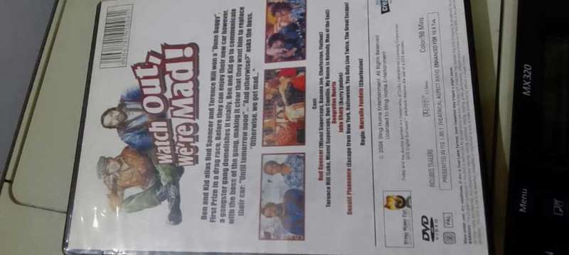 DVD: BUD SPENCER/ TERENCE HILL - WATCH OUT WE`RE MAD