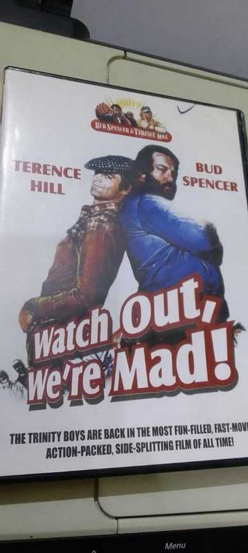 DVD: BUD SPENCER/ TERENCE HILL - WATCH OUT WE`RE MAD