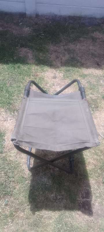 SADF/SA ARMY Original  officers Bush  Army Chair (in Original condition) - only one on BOB