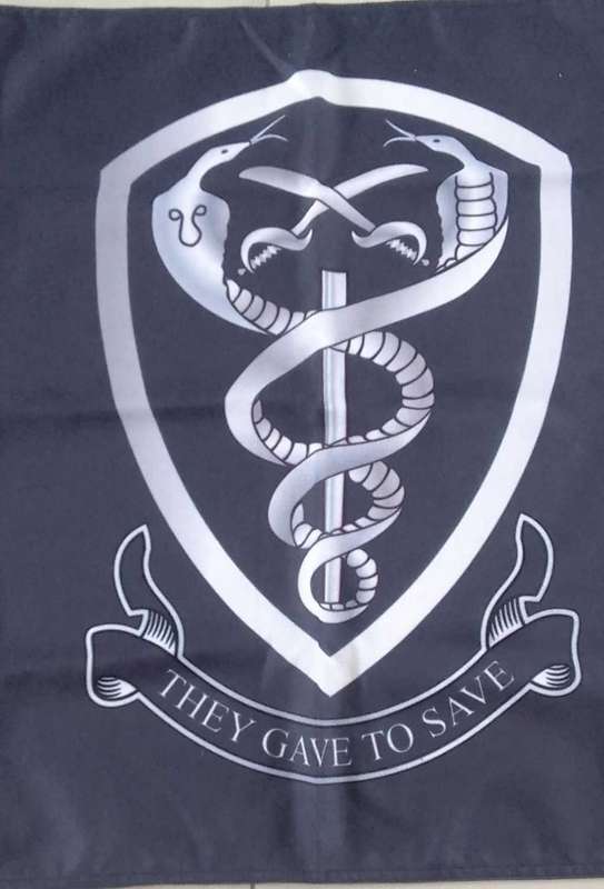 SADF/SA Army/SAMHS Surgeon General Commemorative Flag