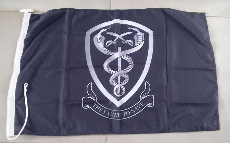 SADF/SA Army/SAMHS Surgeon General Commemorative Flag