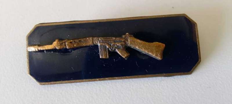 SADF/ SAP MARKSMAN QUALIFICATION BAR  (bronze)