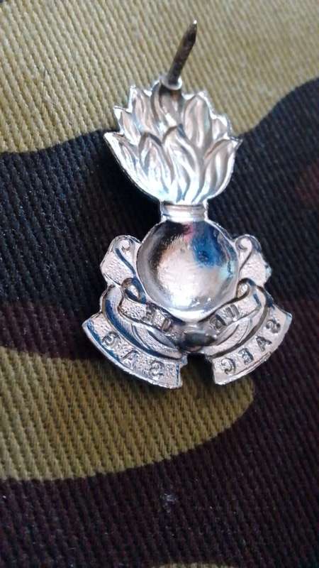 SADF/ SA ARMY  ENGINEERS CORPS MESS DRESS SINGLE BADGE