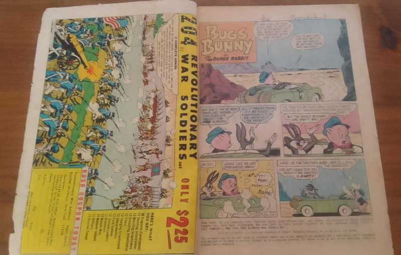 Bugs Bunny/Uncle Scrooge/Chip `n Dale/Jungle Book (4)