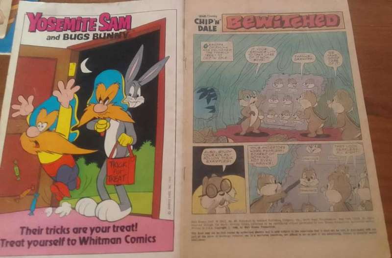Bugs Bunny/Uncle Scrooge/Chip `n Dale/Jungle Book (4)