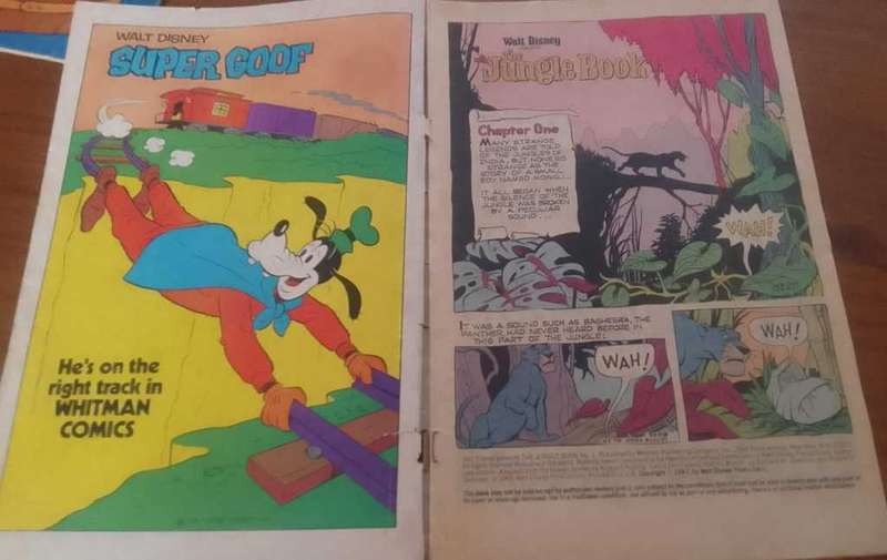Bugs Bunny/Uncle Scrooge/Chip `n Dale/Jungle Book (4)