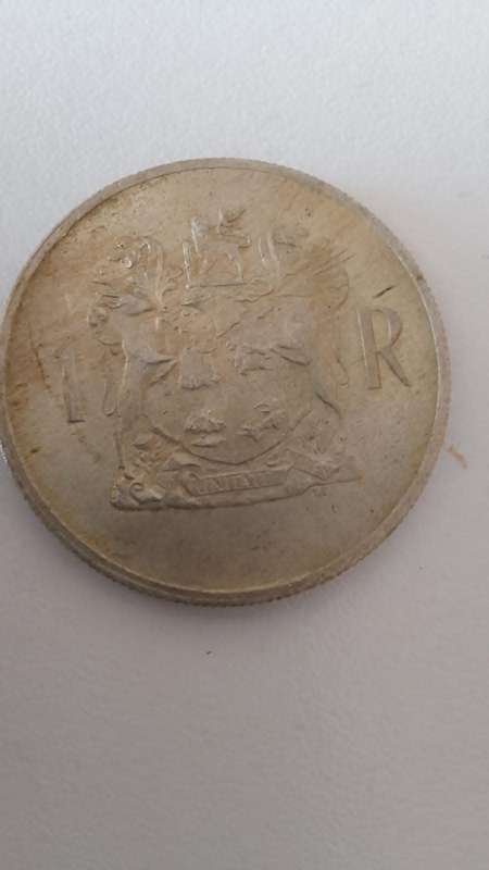 LOW START !!!  1969 R1 (S.A.) SILVER COIN - DONGES- (ENG)
