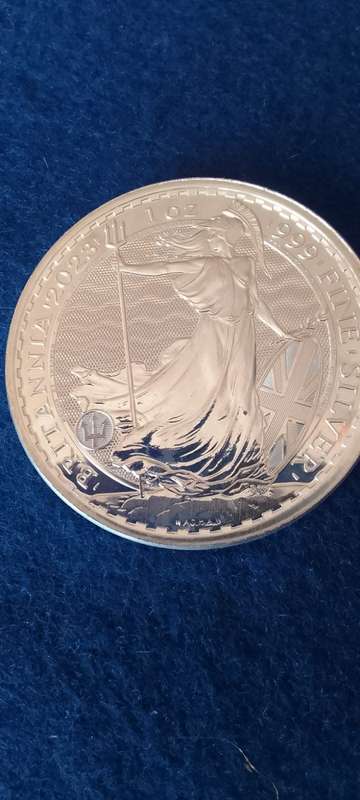 SNAP IT UP! SILVER SALE!  2023 KING CHARLES III 1OZ SILVER BRITANNIA (BU) COIN - 1 only
