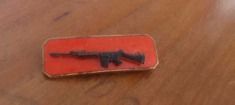 SADF MARKSMAN QUALIFICATION BAR 3rd class (bronze)