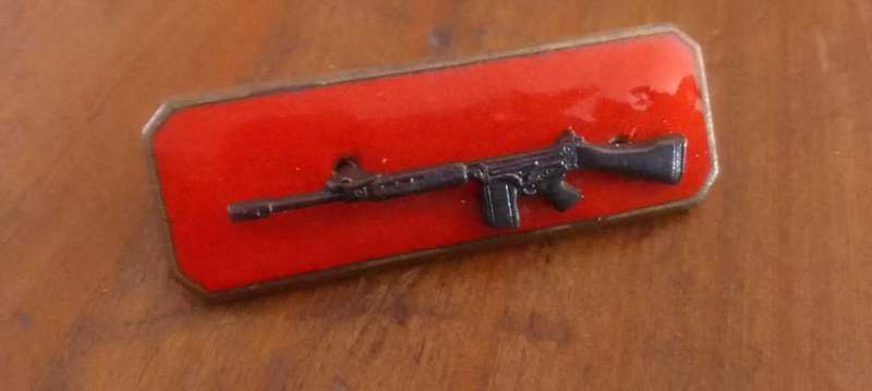 SADF MARKSMAN QUALIFICATION BAR 3rd class (bronze)