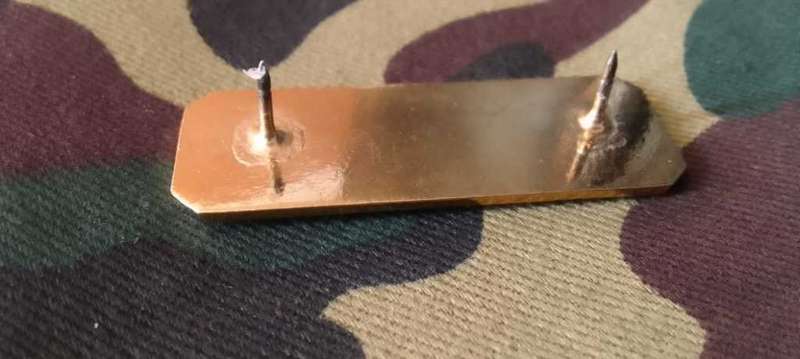 SADF/SA ARMY  MARKSMAN QUALIFICATION BAR (skietbalkie) 1st class (gold)