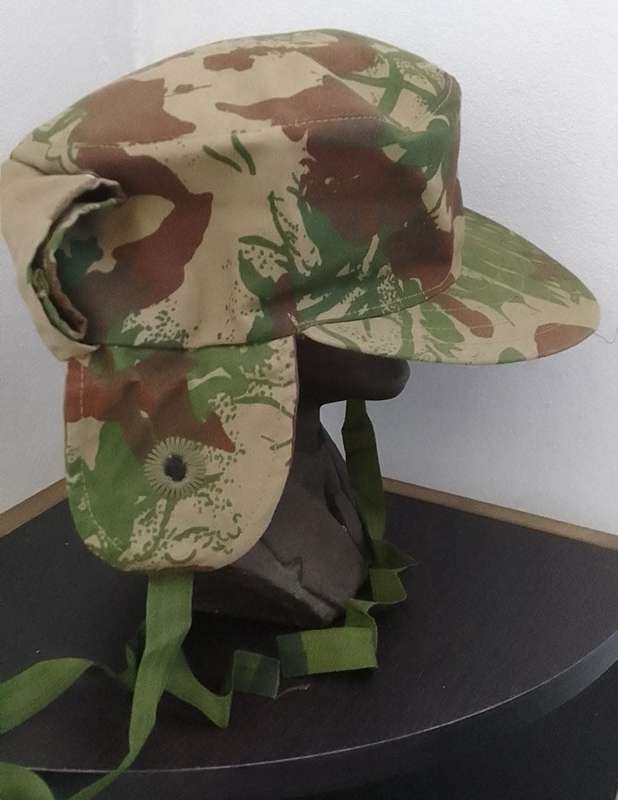 SADF - SAP KOEVOET HARD PEAK CAMO CAP - WITH FLAP