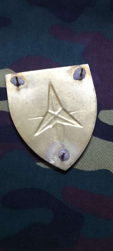 SADF/SA ARMY 55 SAI BATTALION SHOULDER FLASH - WITH PINS