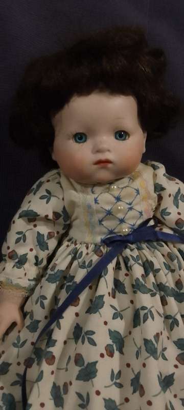 PORCELAIN DOLL - Very Unique little one - 40cm long