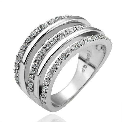 18k RGP Ring with Genuine Austrian Crystals
