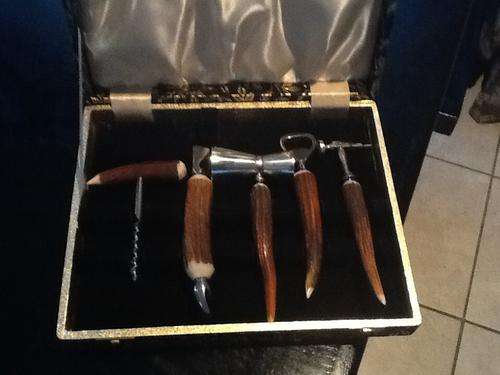 ELK HORN BAR TOOL SET