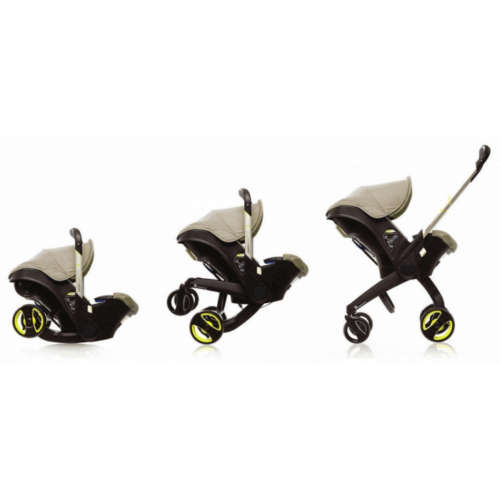 Moses Pod Doona style 3-in-1 Infant Car Seat Stroller - Biege ( FREE SHIPPING)