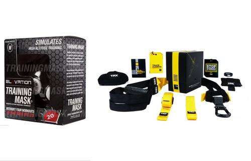 Elevation training mask 2.0 + TRX PRO suspension kit combo