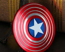 captain America fidget spinner