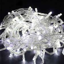 fairy lights cool white 10m