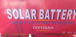 150ah Gamistar Gel deep cycle battery