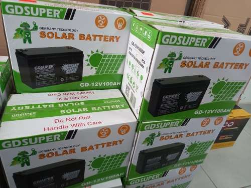 100ah solar battery - german technology