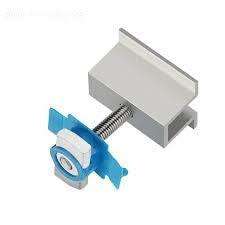 Rail clamps for solar panels end/middle