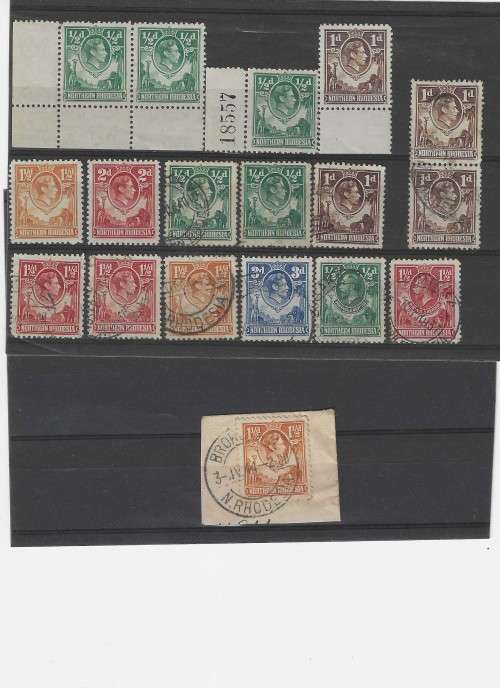 Northern Rhodesia lot (1925 - 1938)