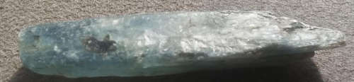 Kyanite,cuts the cord to anything that drains you of your life force and enthusiasm