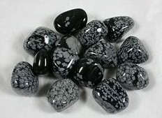 Obsidian, Snowflake   Large Stones 250gram purify all negativity and clear you of toxicities