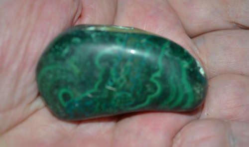 Malachite is a protection stone, absorbing negative energies  powerful vibrations