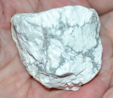 Large Howlite absorbs stress, tension, anxiety and other intense emotions.