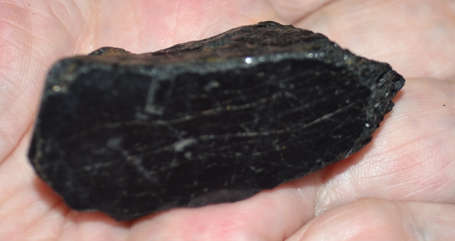 Large Black Tourmaline  used in spiritual practice, protection, psychic  and EMF protection