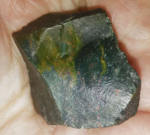 Healing Powers of Rough Bloodstone