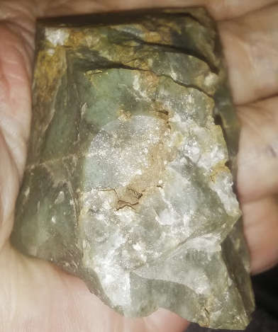 Rough African Jade boosts courage, stone of luck and abundance