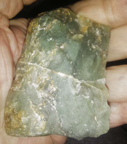 Rough African Jade boosts courage, stone of luck and abundance