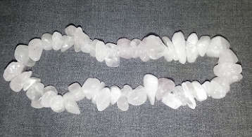 Rose Quartz Chip Bracelet connect to the heart chakra, the center of love
