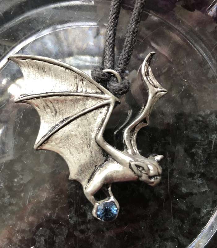 Hanapu, the Ability to See Spirits  Pewter Pendant