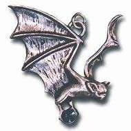 Hanapu, the Ability to See Spirits  Pewter Pendant