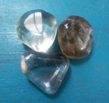 3x Smokey Quartz    cleanses and purifies your energy field Protection
