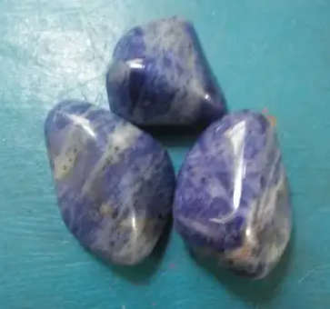 3X Sodalite popular healing stone due to its beauty, powerful energy, strong healing properties
