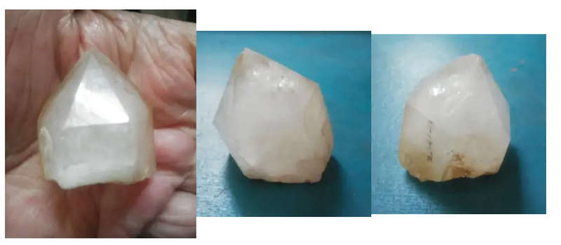 Clear Quartz Point    `love luck`, `business luck`, `family luck` and `health luck`