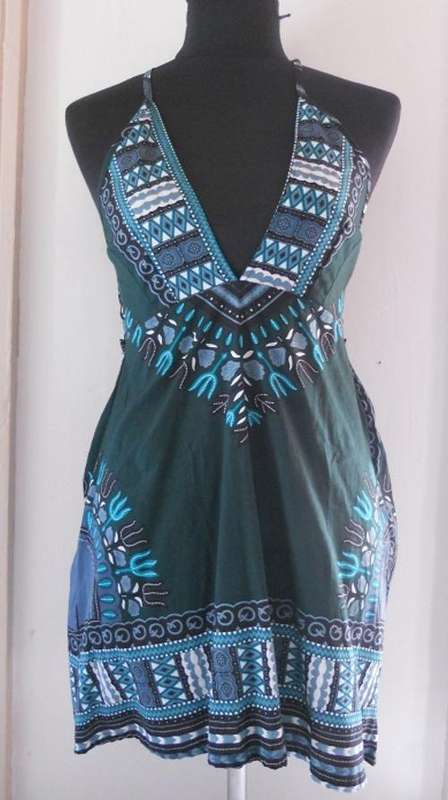 Funky cotton top  will fit size SMALL TO MEDIUM