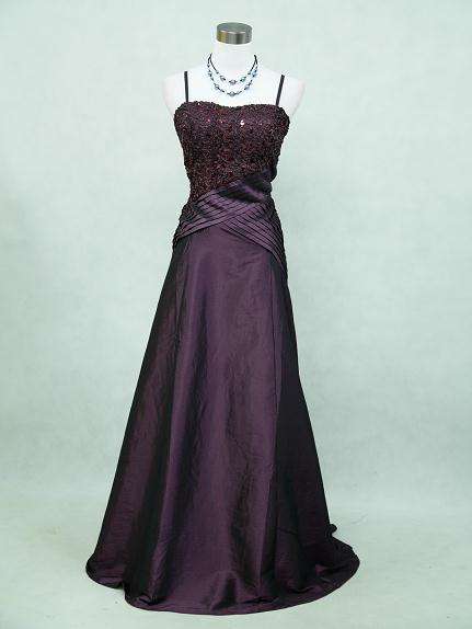 Stunning purple evening dress  SIZE 24
